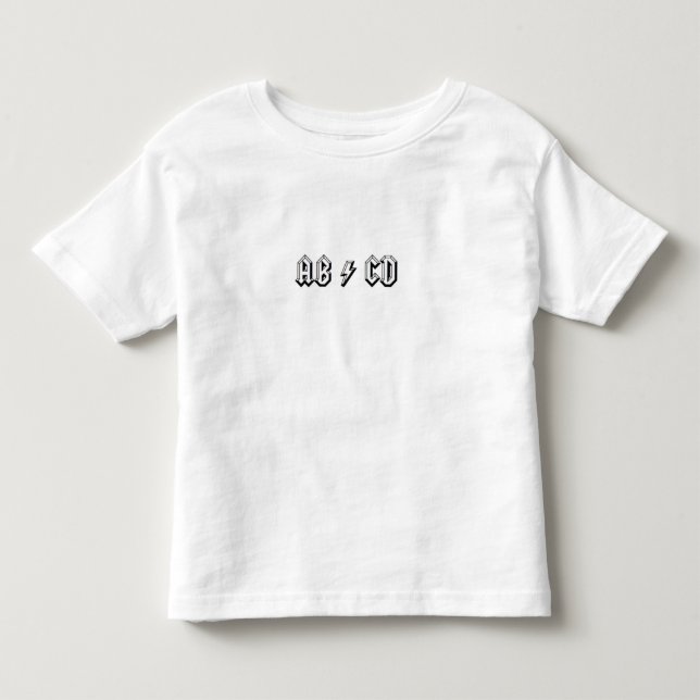 CAMISETA INFANTIL ABCD (Frente)