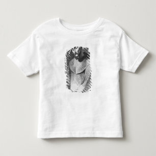 Camiseta Infantil Abelard como a monge no Santo-Gildas-de-Rhuys