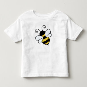 Camiseta Infantil Abelha-branca