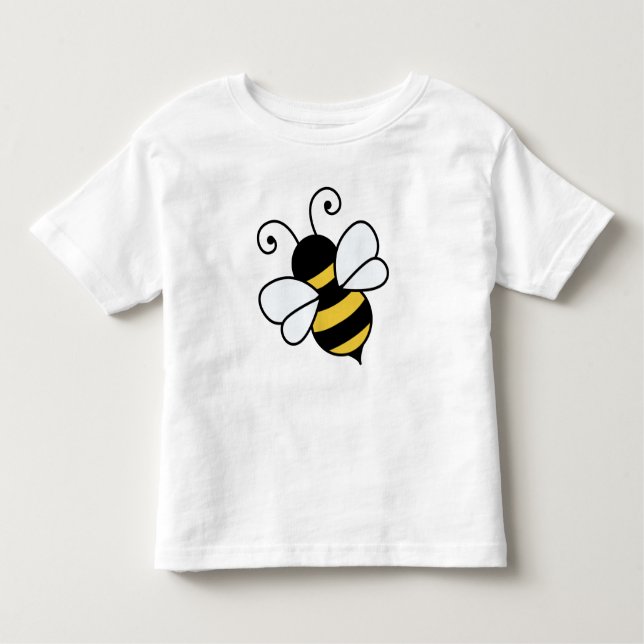Camiseta Infantil Abelha-branca (Frente)