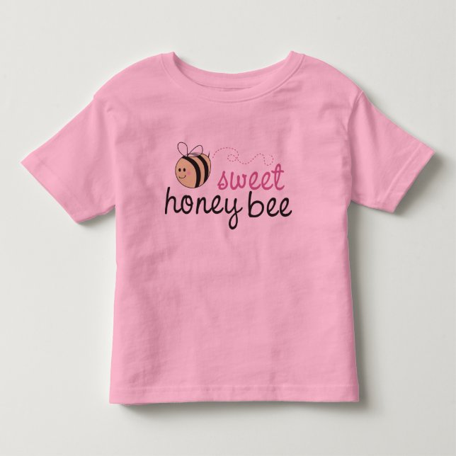 Camiseta Infantil Abelha doce do mel (Frente)