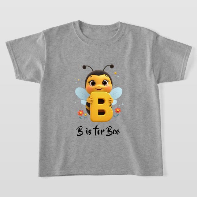 Camiseta Infantil Abelha Fofa | B é de Abelha Cami (Postura )
