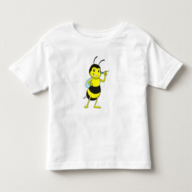 Camiseta Infantil Abelha nas Trevas com Dart (Frente)