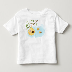 Camiseta Infantil Abelhas trabalhadoras