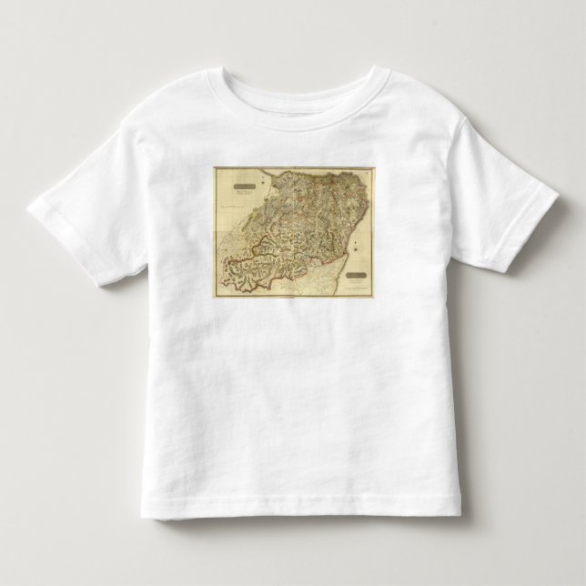 Camiseta Infantil Aberdeen composto, Banff (Frente)
