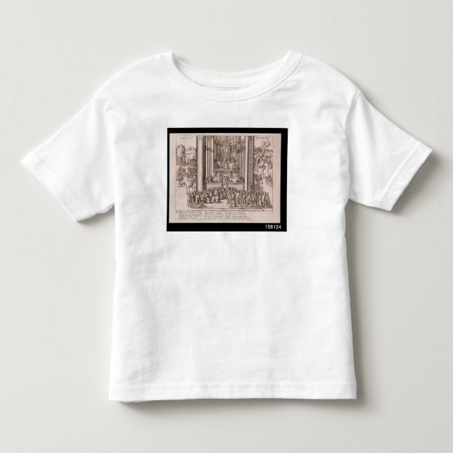 Camiseta Infantil Abjuration de Henri IV (Frente)