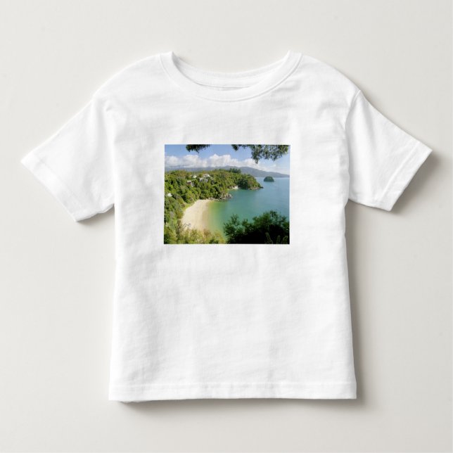 Camiseta Infantil Able Tasman NP, Nelson, Nova Zelândia. As muitas (Frente)