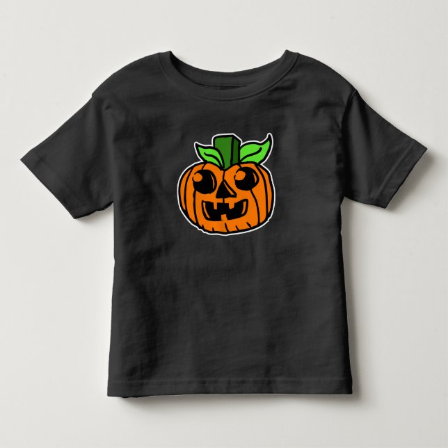 Camiseta Infantil Abóbora Chibi (Frente)