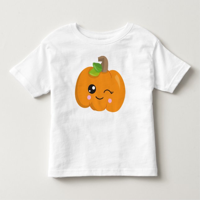 Camiseta Infantil Abóbora De Halloween, Abóbora De Vinho, Truque Ou  (Frente)