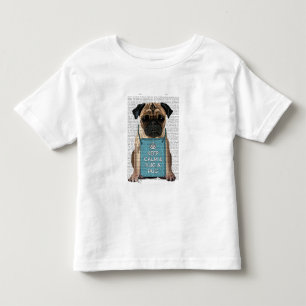 Camiseta Infantil Abraçar um Pug