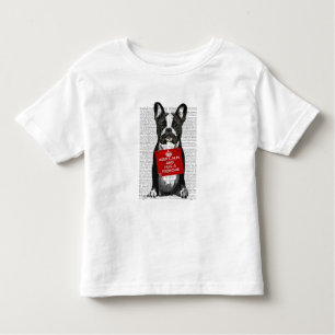 Camiseta Infantil Abrace um francês