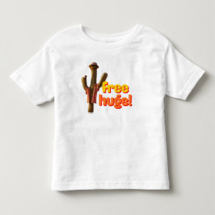 Camiseta Infantil Abraços Grátis!