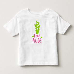 Camiseta Infantil Abraços Gratuitos, Cactus, Cactos, Succulent, Plan