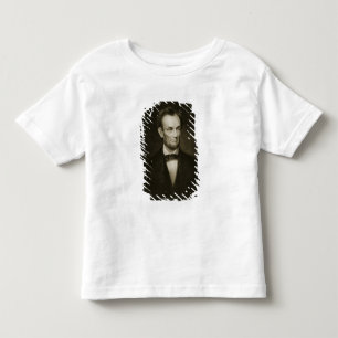 Camiseta Infantil Abraham Lincoln, 16o presidente do Stat unido