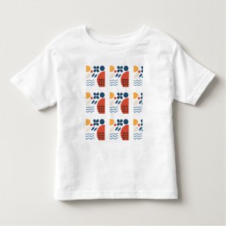 Camiseta Infantil Abstrato Toddler Fine Jersey T-Shirt