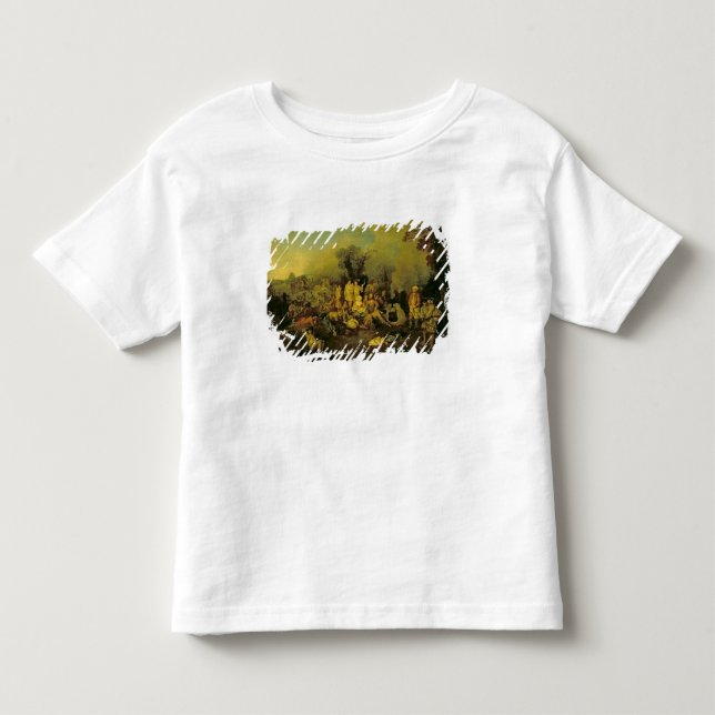 Camiseta Infantil Acampamento aciganado (Frente)