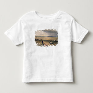 Camiseta Infantil Acampamento da terceira divisão, placa 'de Seat o