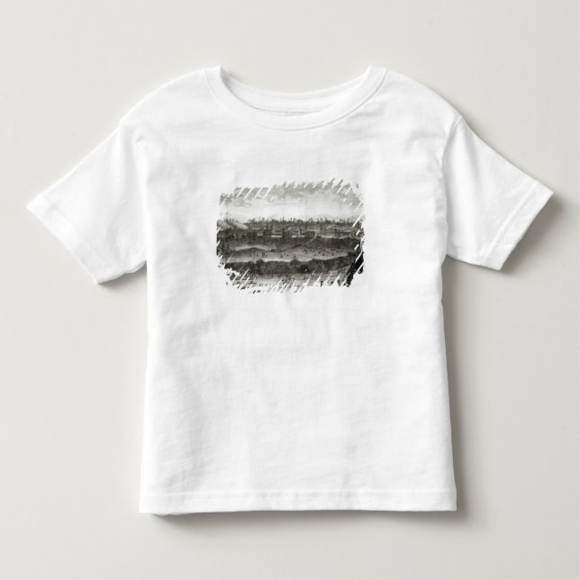 Camiseta Infantil Acampamento do exército da convenção (Frente)