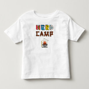 Camiseta Infantil Acampamento do nerd - t-shirt da criança