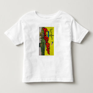 Camiseta Infantil Acampamento San Luis Obispo, Califórnia