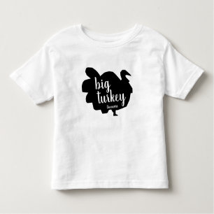 Camiseta Infantil Ação de Graças da Silhouette Big Turkey