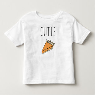 Camiseta Infantil Ação de Graças de Pie Cutie