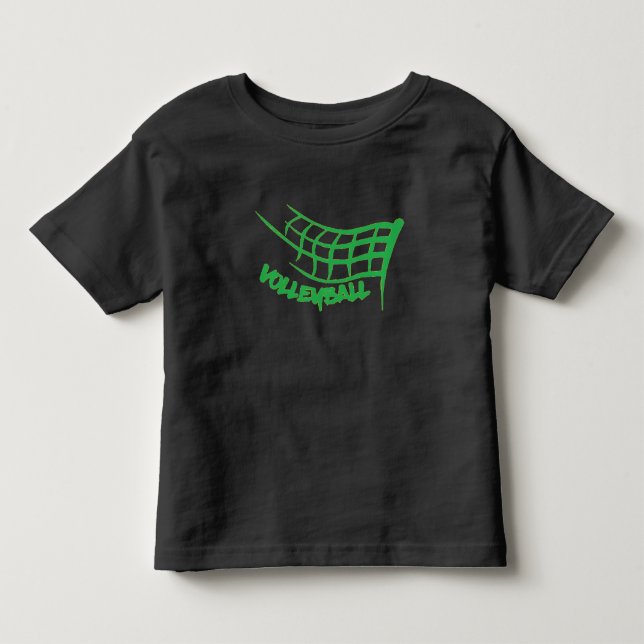 Camiseta Infantil Ace! Tee de Voleibol Infantil (Frente)