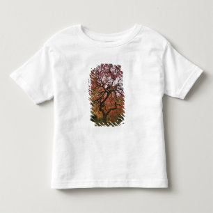 Camiseta Infantil Ácer japonês em cores de outono