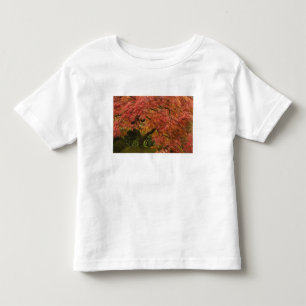 Camiseta Infantil Ácer japonês na cor de outono