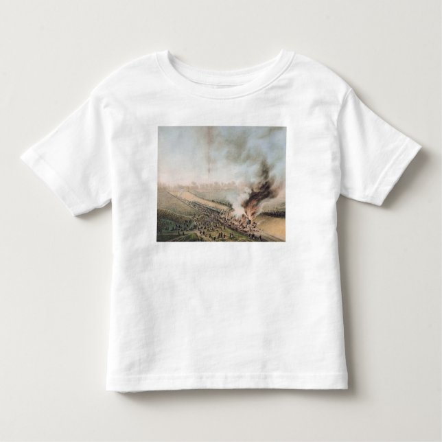 Camiseta Infantil Acidente na Versalhes à estrada de ferro de (Frente)