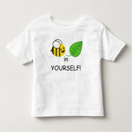 Camiseta Infantil Acredite em si mesmo, Toddler T-Shirt