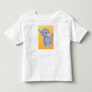 Camiseta Infantil "Adorable Elephant Charm: Toddler Tee"