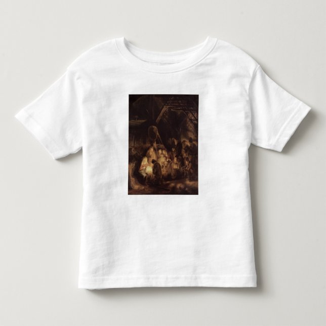 Camiseta Infantil Adoração dos pastores, 1646 (Frente)
