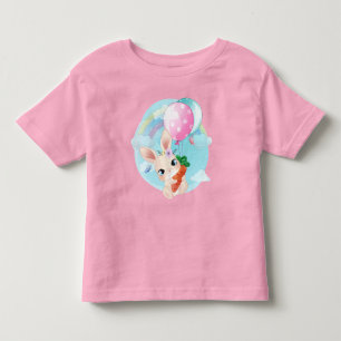 Camiseta Infantil Adoráveis Coelhinhos Doce