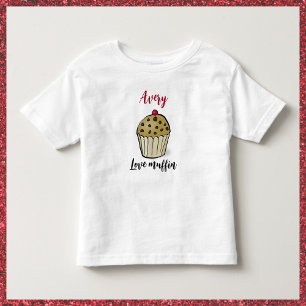 Camiseta Infantil Adorável Muffin
