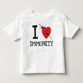 Camiseta Infantil Adoro Imunidade Pro Vax