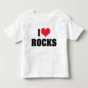 Camiseta Infantil Adoro Rocks - Rock Geologista Lover