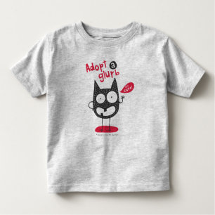 Camiseta Infantil Adote um Glurb