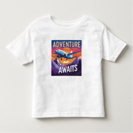 Camiseta Infantil Adventure aguarda