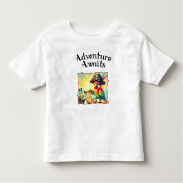 Camiseta Infantil Adventure Aguarda T-Shirt Pirata