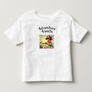 Camiseta Infantil Adventure Aguarda T-Shirt Pirata