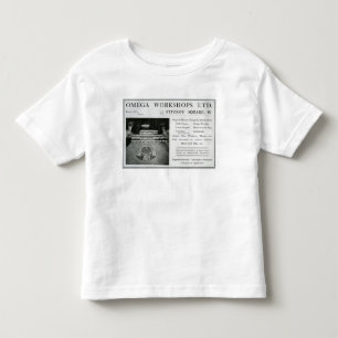 Camiseta Infantil Adverisement para oficinas Ltd de Omega