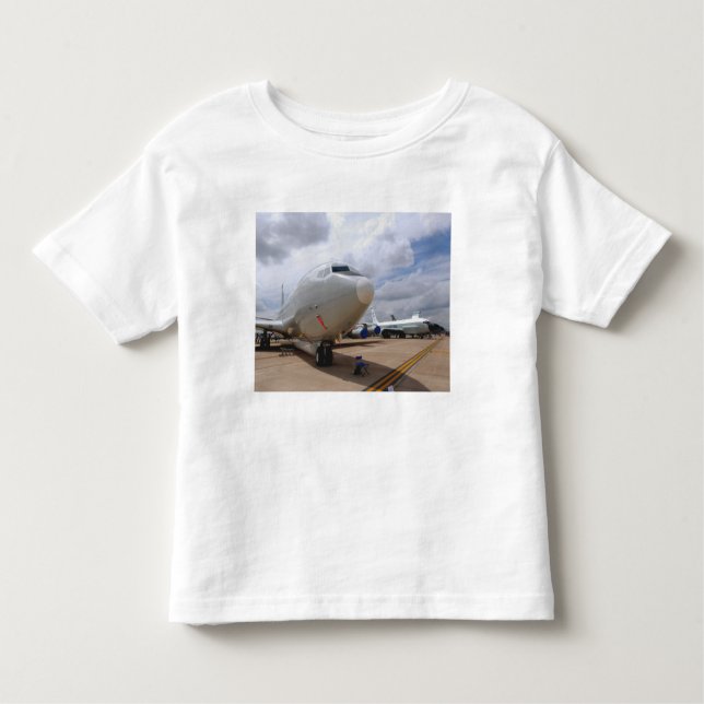 Camiseta Infantil Aeronave conjunta RC-135V/W (Frente)