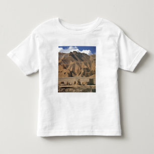 Camiseta Infantil Afeganistão, Vale de Bamian. Antiga terra