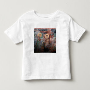 Camiseta Infantil Afrescos da Igreja Sérvia do século XIV, 2