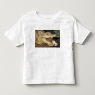 Camiseta Infantil África, África do Sul crocodilo-do-nilo