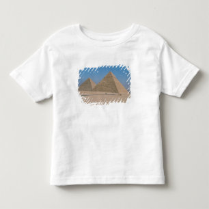 Camiseta Infantil África - Egito - Cairo - Grandes Pirâmides de Gizé