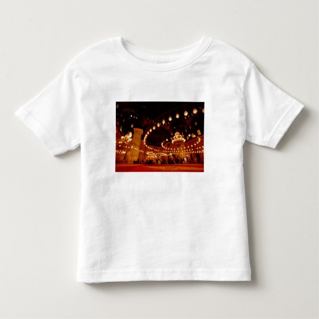 Camiseta Infantil África, Egito, Cairo, Mesquita Muhammad Ali, A (Frente)