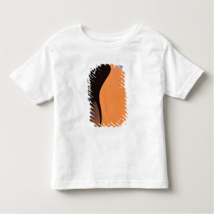 Camiseta Infantil África, Namíbia, noite de luz sobre dunas,