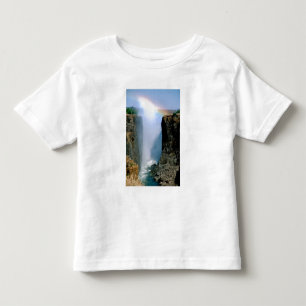 Camiseta Infantil África, Zâmbia, Parque Nacional das Cataratas Vitó